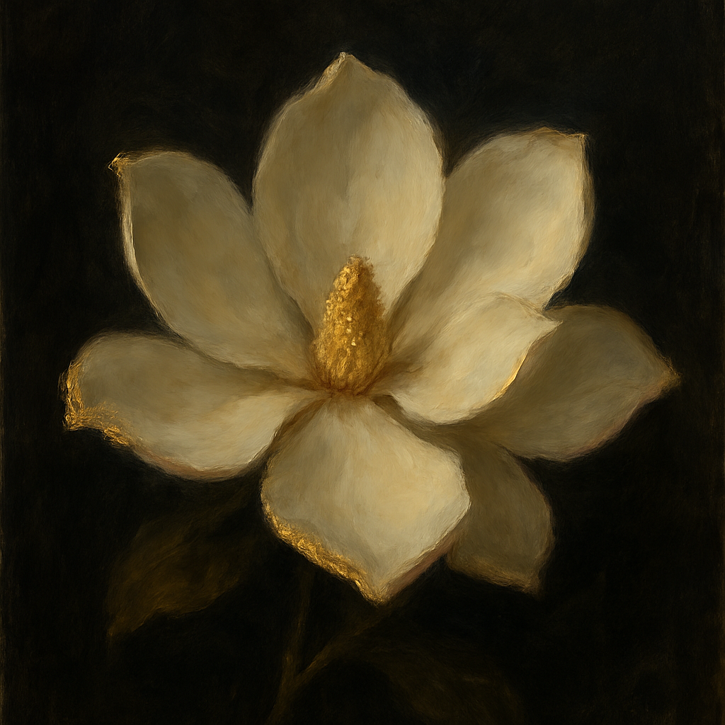 A signature fine-art magnolia study by Natasha Blake